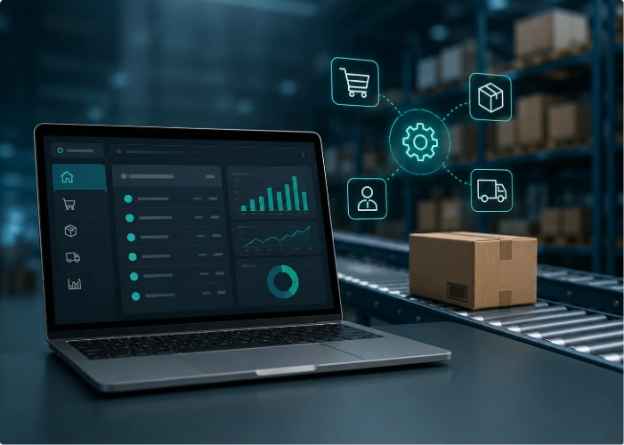 Operación logística y retail conectada por sistemas e integraciones digitales